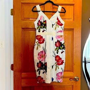 Ted Baker Floral Dress, size 3 (US 8) NWT